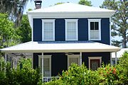 House on "The Ridge" - Ridgeville, Georgia, U.S. This is an image of a place or building that is listed on the National Register of Historic Places in the United States of America. Its reference number is 85000863.