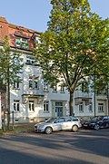 Apartment building in closed development