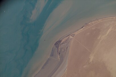 coast (2007 photo from ISS)