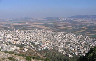 <span class="mw-page-title-main">Iksal</span> Arab locality in northern Israel