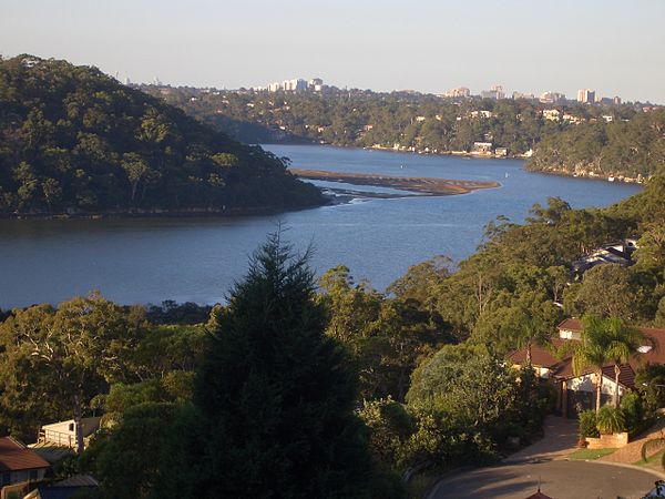Georges River from Illawong.