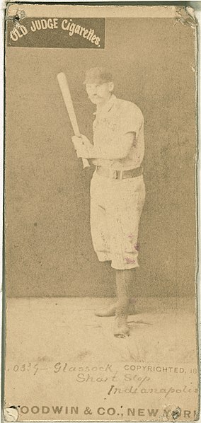 File:Jack Glasscock, Indianapolis Hoosiers, baseball card portrait LCCN2007686549.jpg