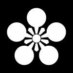 Japon arması Kaga Umebachi.svg