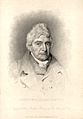 Portrait of Joseph Nollekens RA, stipple engraving