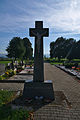 Čeština: Kříž na hřbitově, Sebranice, okres Blansko