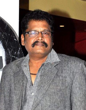 K. S. Ravikumar at the first look launch of Policegiri (2013)