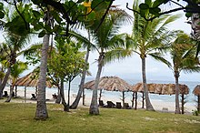 Beach on Kadavulailai (Bounty Island)