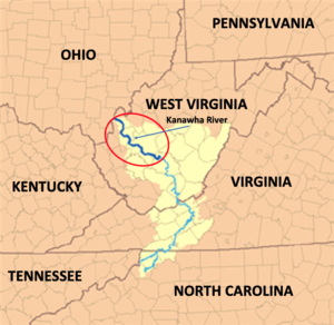 west virginia ohio border