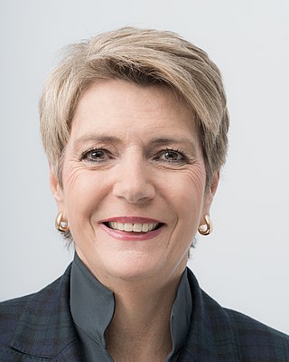 <span class="mw-page-title-main">Karin Keller-Sutter</span> Swiss politician (born 1963)