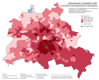 Ja-Stimmen für den Gesetzesentwurf der Volksinitiative im Verhältnis zu den Teilnehmern