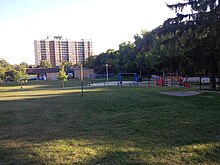 Kempton Howard Park is a municipal park located in Blake-Jones.