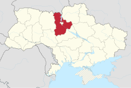 Oblast de Kiev - Localizazion