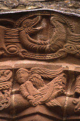 Kilpeck romanesque carving
