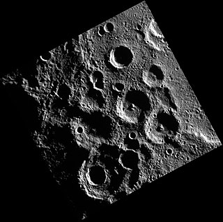 <span class="mw-page-title-main">Komeda (crater)</span> Crater on Mercury