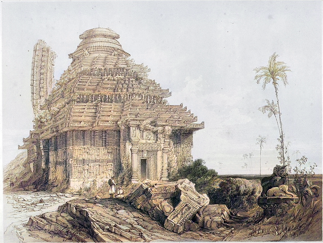 Pencil sketches - Konark sun temple, time wheel hand made... | Facebook