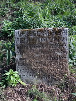 English: Jewish cemetery in Krzeszów, subcarpathian voivodeship Polski: Cmentarz żydowski (Kirkut) w Krzeszowie, w powiecie niżańskim