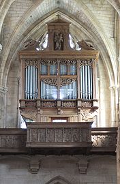 L'orgue du XVIe siècle.