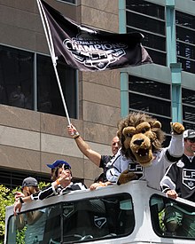  Los Angeles Kings Bailey Mascot Team NHL National