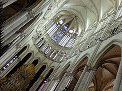 Chœur de la cathédrale d'Amiens.
