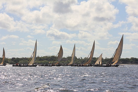 Dhows competition during the Lamu cultural festival 2012