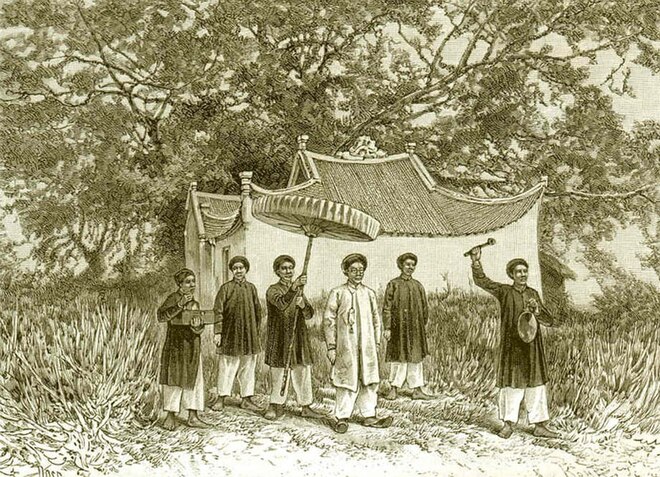 Préfet de Phu-doan (Protectorat français du Tonkin, 1884).