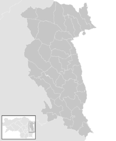 Poloha obce okresu Hartberg-Fürstenfeld v okrese Hartberg-Fürstenfeld (klikatelná mapa)