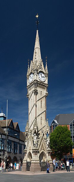 Leicester clock tower May2010.jpg