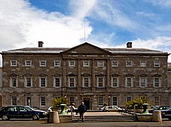 Leinster House, zetel van het Ierse parlement