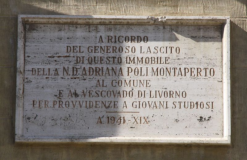 File:Livorno Palazzo Patron Santa Elisabetta plaque 01.JPG