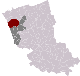 Kaart van Broekburg