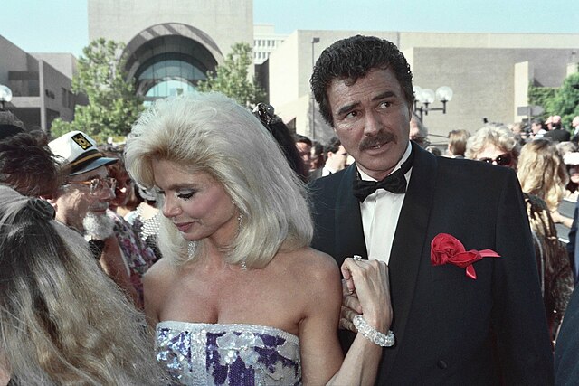 Loni Anderson and Burt Reynolds