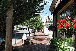 Blick nach Norden auf die Standish Street