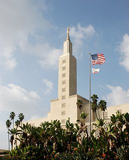 Los Angeles California Temple Latter-day Saints Church in Los Angeles, California, USA