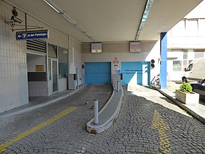 Hauptbahnhof Nord — Parketagen (Fahrzeugaufzüge)