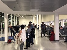 Sala A del aeropuerto.