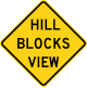 Hill blocks view