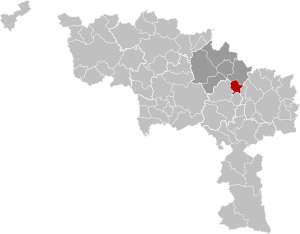 Manage Hainaut Belgium Map.svg