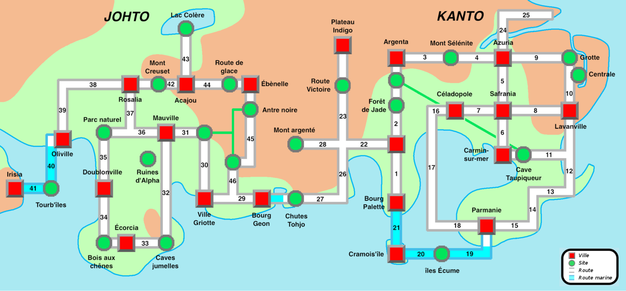 pokemon crystal map