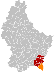 Schengen - Harta