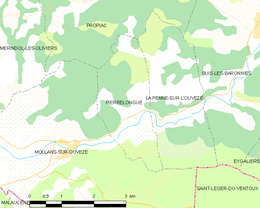 Pierrelongue - Localizazion