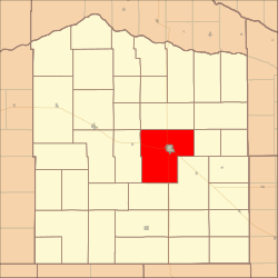 Map highlighting Grattan Township, Holt County, Nebraska.svg