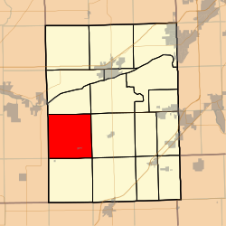 موقعیت ناحیه وین، شهرستان گراندی، ایلینوی در نقشه