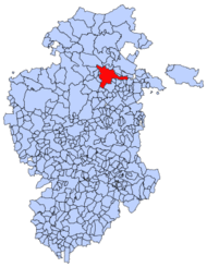 Oña (Burgos): situs