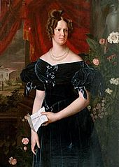 Bernhards Ehefrau Marie von Hessen-Kassel (um 1830) (Quelle: Wikimedia)