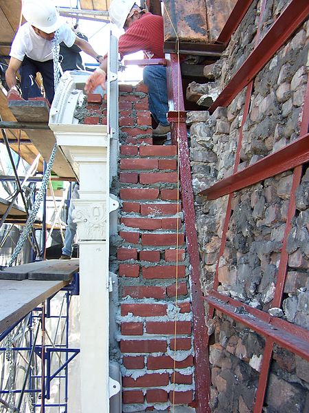 File:Masonry Restoration at Scholastic Inc Headquarters.jpg