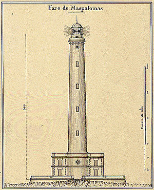 Maspalomas Lighthouse LineArt 1895 Gran Canaria.jpg