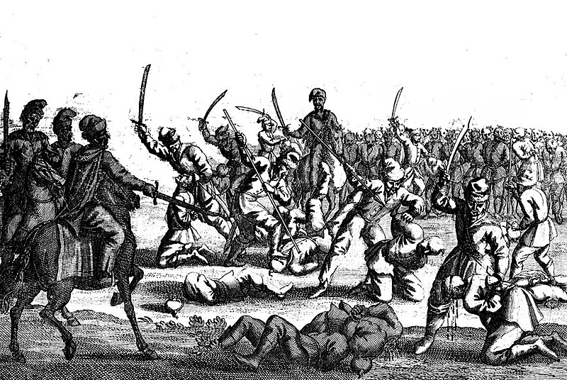 File:Massacre of Polish captives after the battle of Batoh 1652.jpg