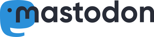 Mastodon Logotype (Full Reversed)