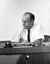 Mayor-Commissioner George S. Taff at a city council meeting in Tallahassee.jpg