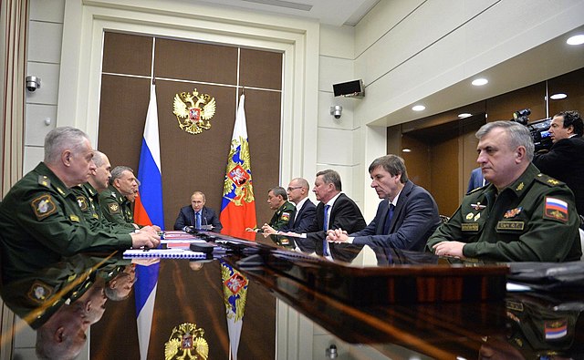 Meeting on developing new types of weapons, 2016